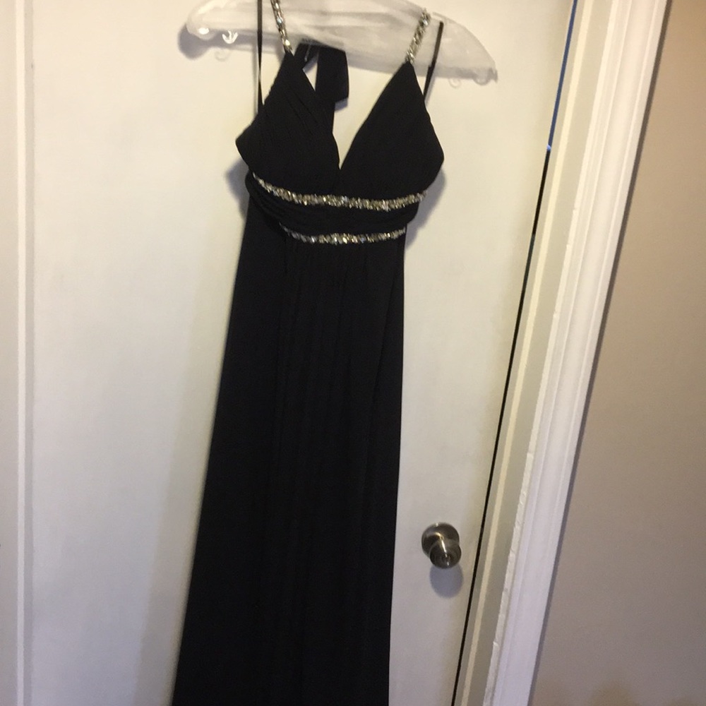 Black Elegant Long Gown